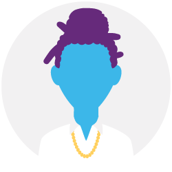Avatar of a  Female with her hair pulled back