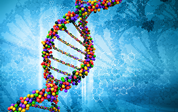 multi colored DNA